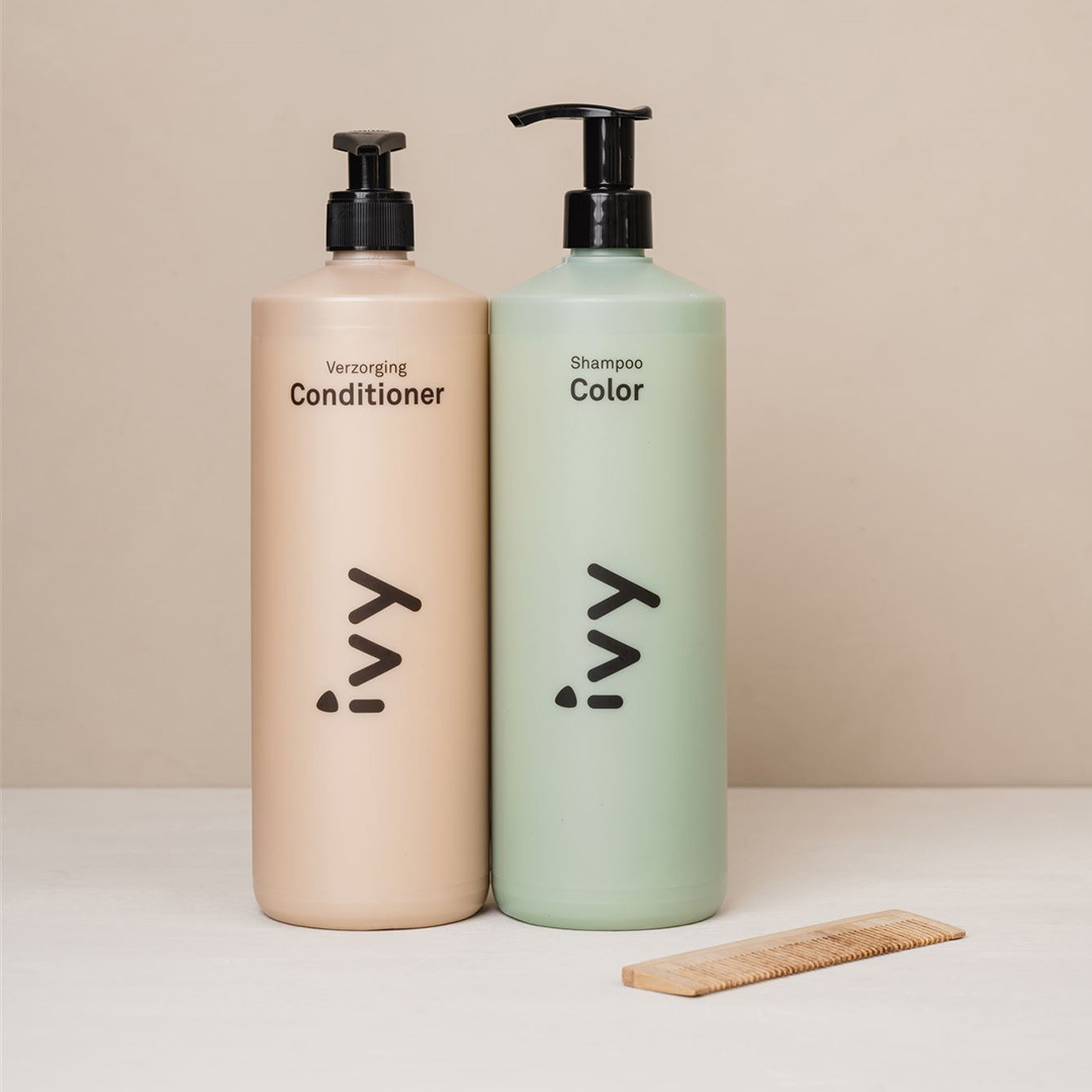 IVY Hair Care literverpakkingen